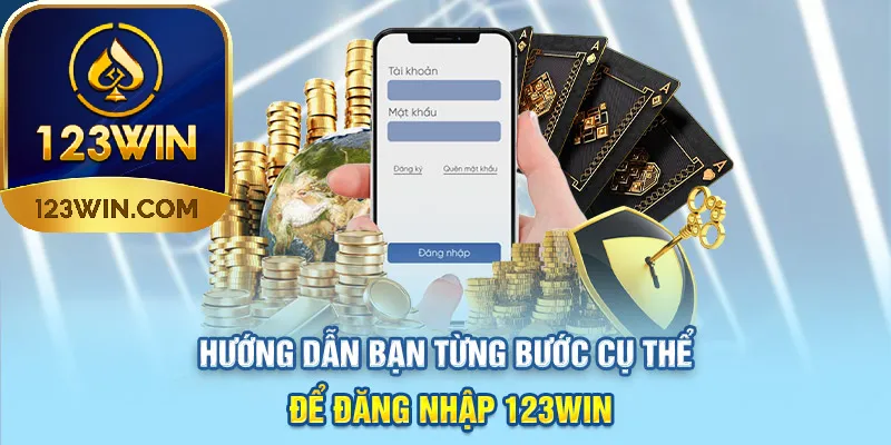 Chi tiết các bước đăng nhập tài khoản của 123win