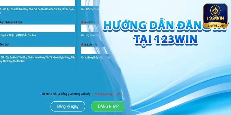 Đăng ký 123win nhanh tay, nhận ngay tiền thưởng lớn