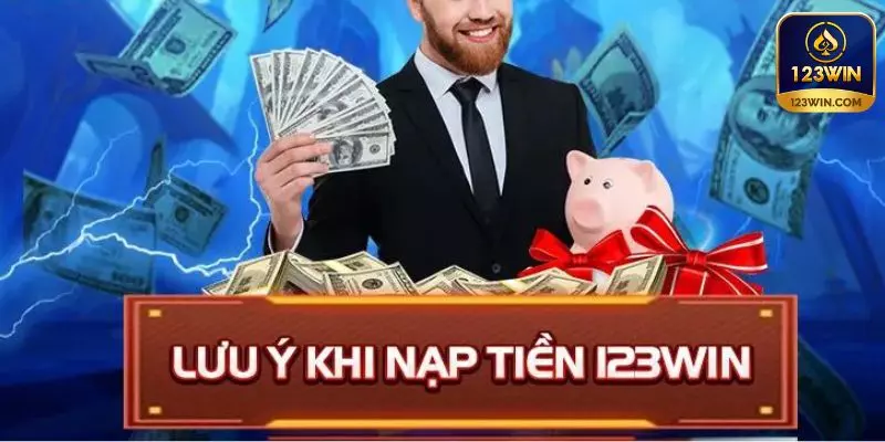 Nạp tiền 123win để tham gia các hoạt động cá cược