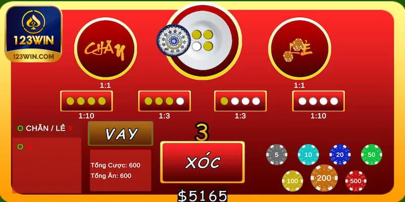 Quy chuẩn chơi xóc đĩa tại 123win chuẩn xác